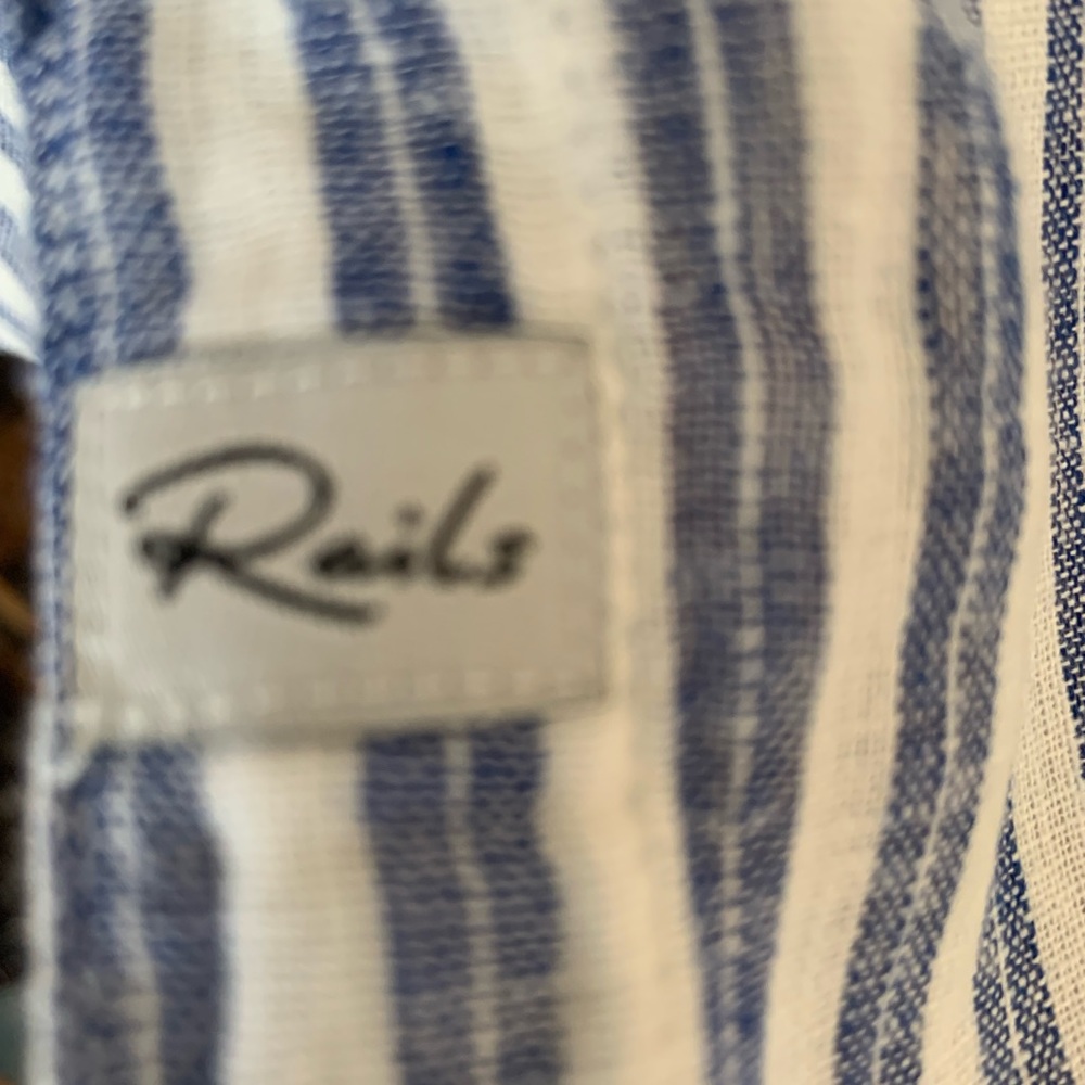Rails Rylan Top In Atlas Stripe. Long Sleeves, Pa… - image 7